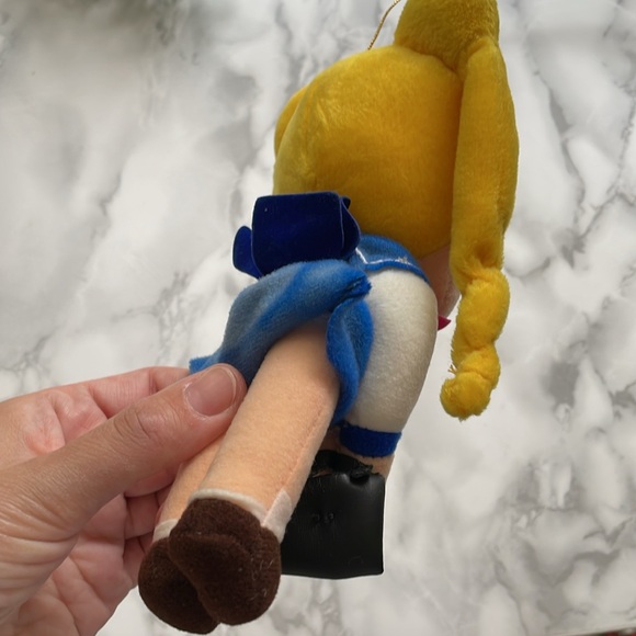 Vintage Sailor Moon Serena plush doll - AS IS Condition See photos - Picture 9 of 10
